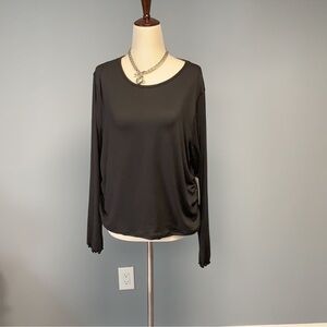 Black Long Sleeve Women's Top